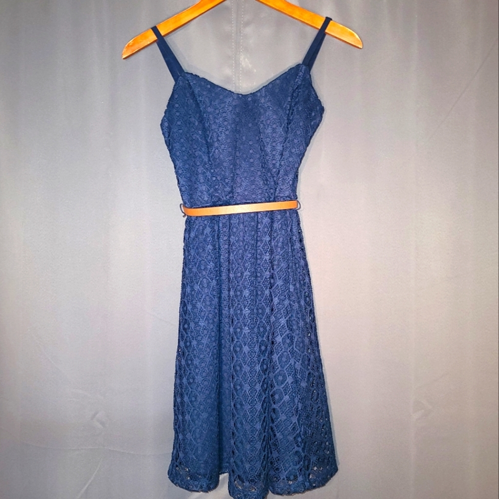 Maurice's Navy Knit Dress Size Small